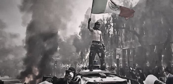 Manifestación migrante Los Angeles (1)